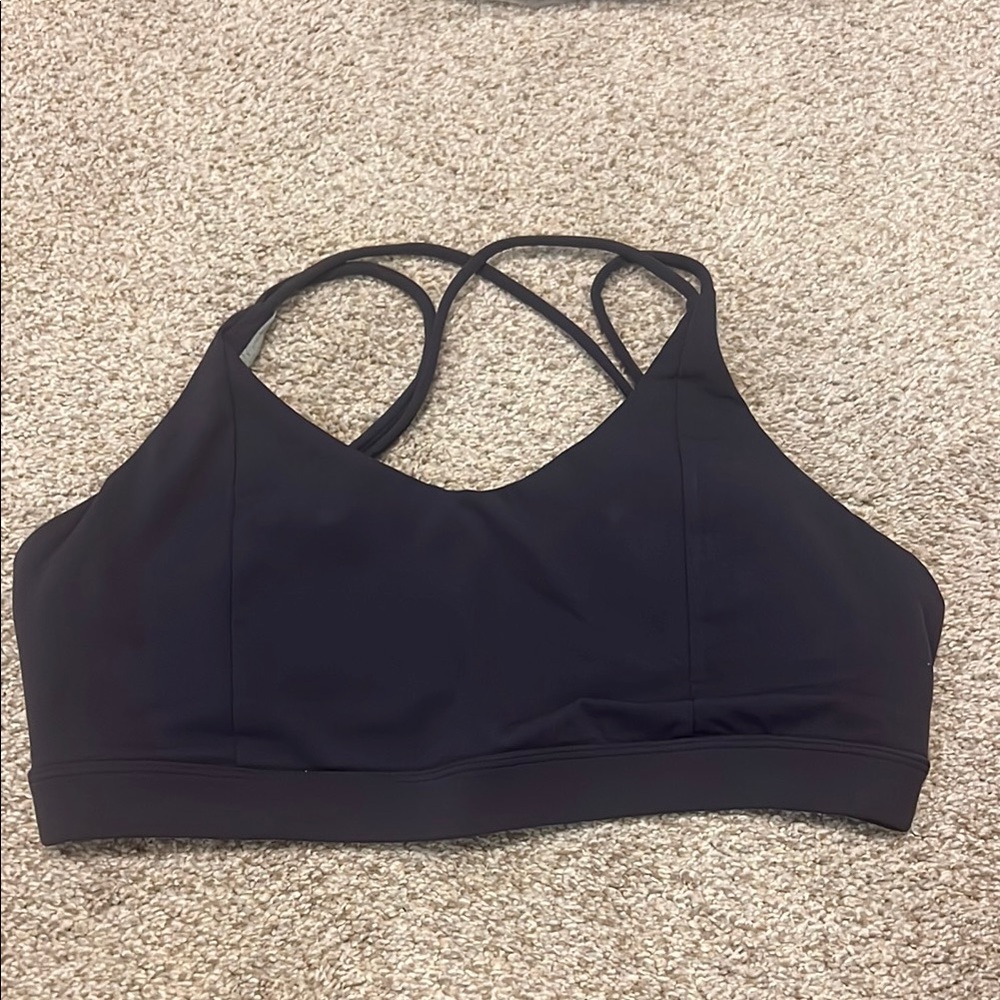 Born Primitive Navy Exhale Seamless Sports Bra